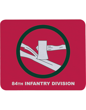 84th Infantry Division mouse pad - Saunders Military Insignia