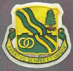 84th Tank Battalion Custom made Cloth Patch - Saunders Military Insignia