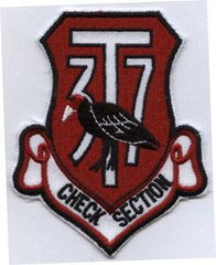 85th Flying Training Squadron Check Sec Patch - Saunders Military Insignia