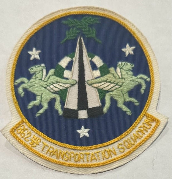 862nd Transportation Squadron Patch
