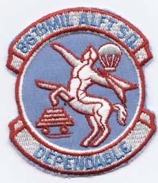 86th Military Airlift Squadron Cloth Patch