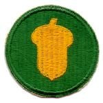87th Infantry Division - cut edge Patch Authentic WWII Repro Cut Edge - Saunders Military Insignia