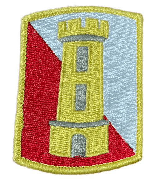 890th Engineer Battalion color patch