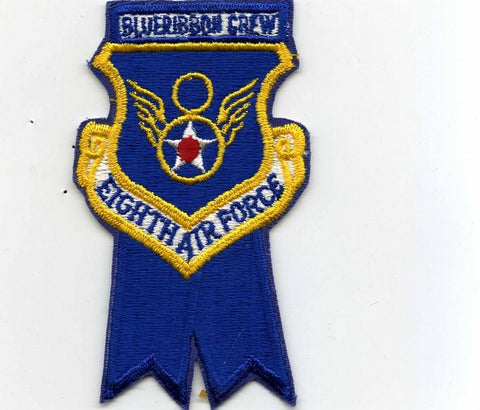 8th Air Force Blue Ribbon Patch - Saunders Military Insignia