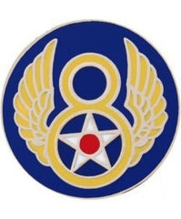 8th Air Force metal hat pin - Saunders Military Insignia