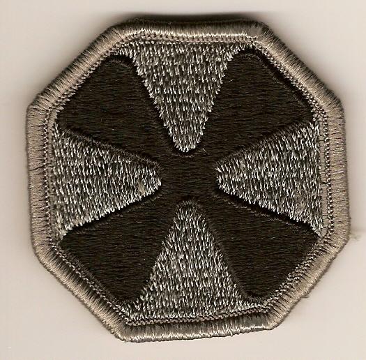 8th Army Corps Army ACU Patch with Velcro