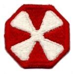 8th Army Corps, Patch, WWII Style