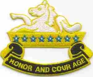 8th Cavalry Regiment Army Pocket Patch