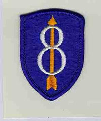 8th Infantry Division Patch (Division) - Saunders Military Insignia