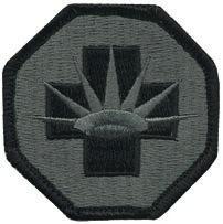 8th Medical Brigade Army ACU Patch with Velcro - Saunders Military Insignia