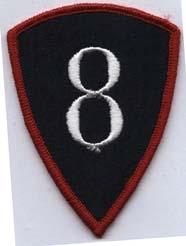 8th Personnel Command Full Color Patch - Saunders Military Insignia