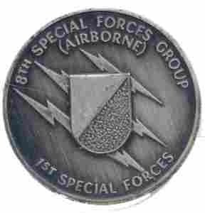 8th Special Forces Group Coin Coin - Saunders Military Insignia