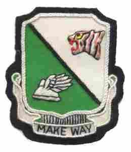 90th Armored Reconnaissance Battalion Custom made Cloth Patch - Saunders Military Insignia