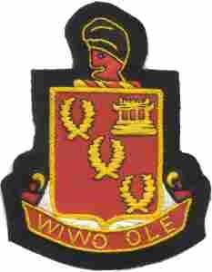 90th Field Artillery Battalion Custom made Cloth Patch - Saunders Military Insignia