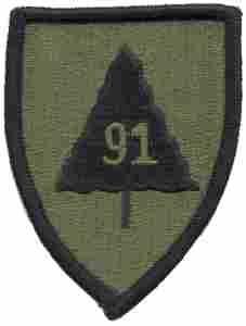 91st Division Exercise Subdued patch