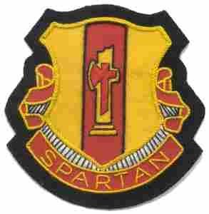 91st Field Artillery Battalion Custom made Cloth Patch - Saunders Military Insignia