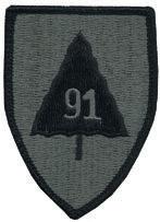 91st Infantry Division Army ACU Patch with Velcro