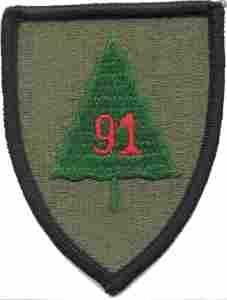 91st Infantry Division Full Color Patch
