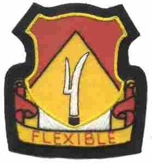 94th Armored Field Artillery Custom made Cloth Patch - Saunders Military Insignia