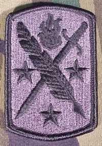 95th Civil Affairs Brigade Army ACU Patch with Velcro