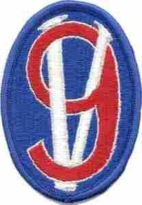 95th Infantry Division Full Color Patch - Saunders Military Insignia