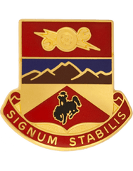 960th Support Battalion Left Facing Unit Crest - Saunders Military Insignia