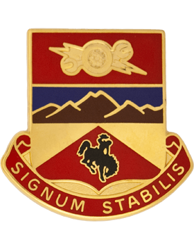 960th Support Battalion Right Facing Unit Crest