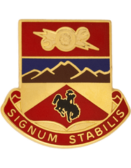960th Support Battalion Right Facing Unit Crest - Saunders Military Insignia
