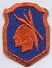 98th Infantry Division ARCOM cloth patch - Saunders Military Insignia
