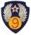 9th Air Force Custom Made In Bullion Threads - Saunders Military Insignia