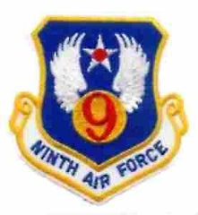 9th Air Force Patch - Saunders Military Insignia