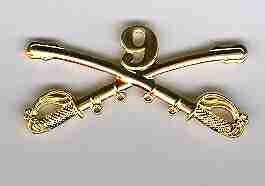 9th Cavalry Cap badge, Cap Device