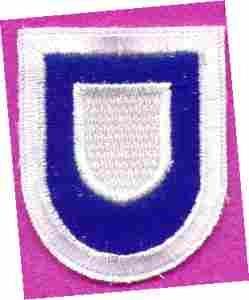9th Infantry 4th Battalion Company C Beret Flash