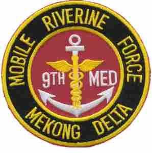 9th Medical Riverine Company Army Patch (4 Inch) - Saunders Military Insignia