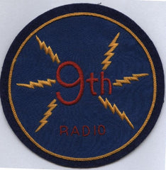 9th Radio Relay Squadron Patch - Saunders Military Insignia