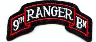 9th Ranger Battalion Patch