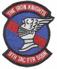 9th Tactical Fighter Squadron Uniform Patch - Saunders Military Insignia