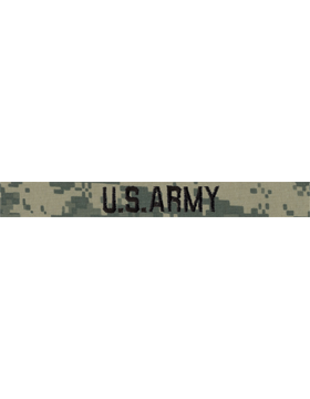 US Army Branch Tape in ACU with Velcro