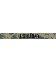 US Army Branch Tape in ACU with Velcro