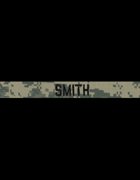 US Army ACU Name Tape with velcro backing