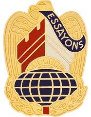US Army Corps Of Engineers Command Unit Crest Left Facing