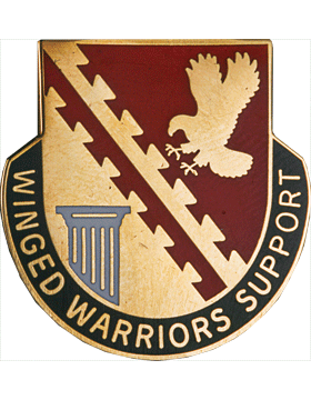US Army 834th Support Battalion Unit Crest