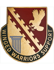 US Army 834th Support Battalion Unit Crest