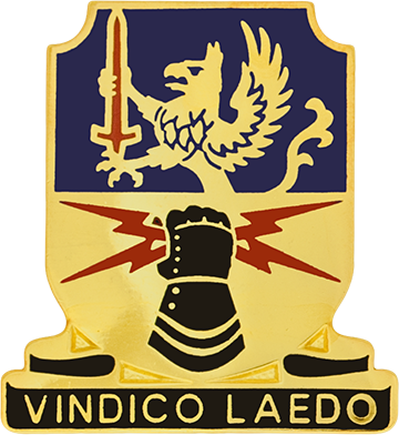 US Army 348th Support Battalion Unit Crest