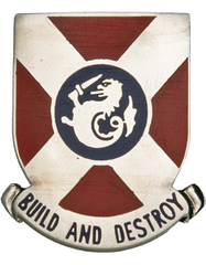 US Army 391st Engineer Battalion Unit Crest