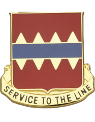 US Army 725th Support Battalion Unit Crest