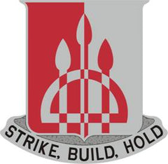 US Army 983rd Engineer Battalion US Army unit crest