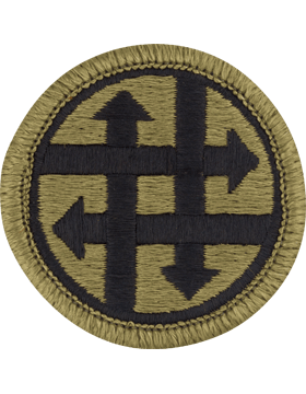 US Army 4th Sustainment Command Multicam cloth Patch