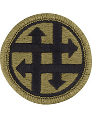 US Army 4th Sustainment Command Multicam cloth Patch