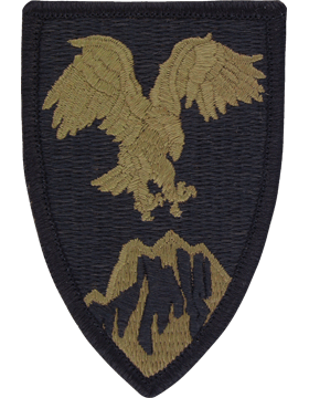 US Army Afghan Combined Forces multicam patch